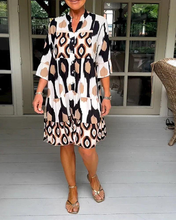 Nicola Printed Dress