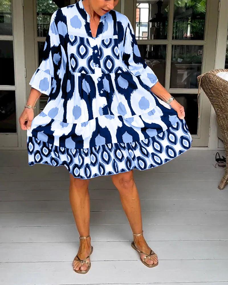 Nicola Printed Dress