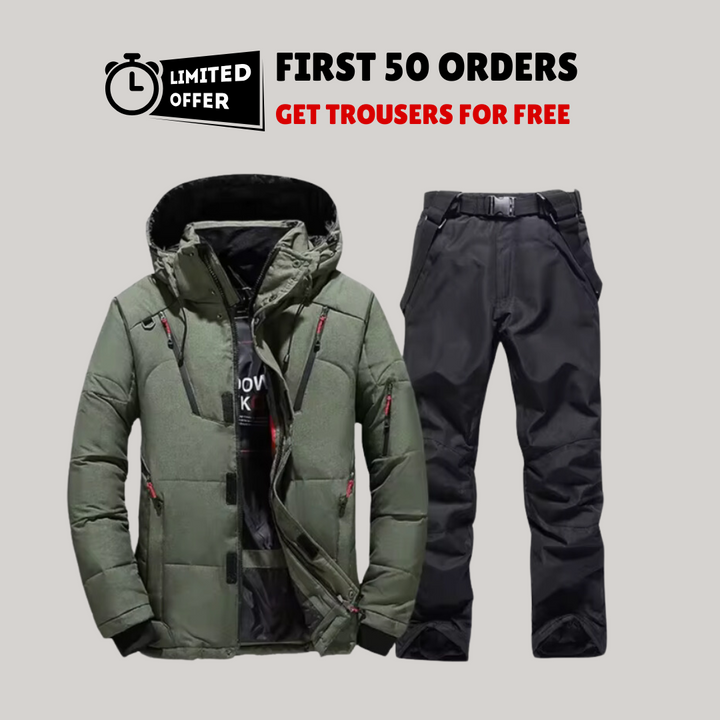 Chester Warm down jacket + Free Trousers