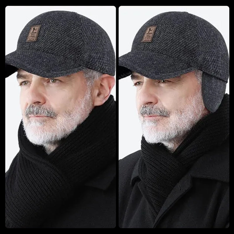 Jack | Winter baseball cap with ear flaps