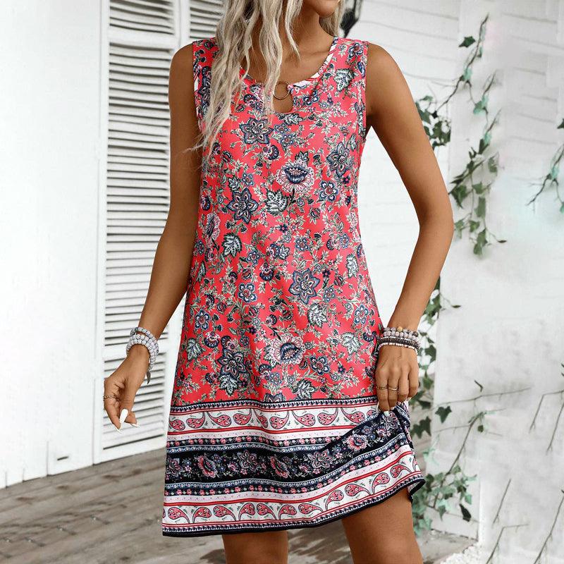 Lucy Floral Sleeveless Dress