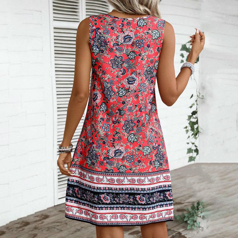 Lucy Floral Sleeveless Dress