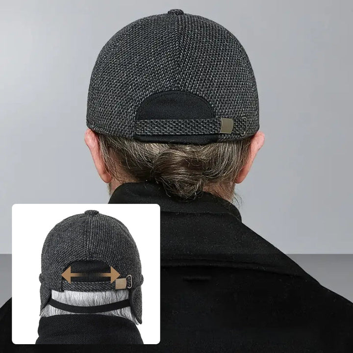 Jack | Winter baseball cap with ear flaps