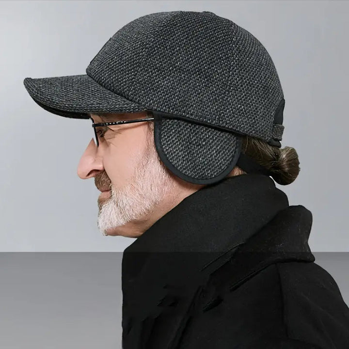 Jack | Winter baseball cap with ear flaps