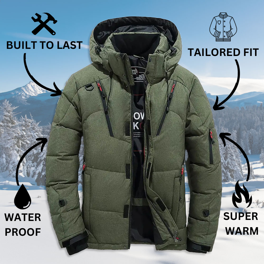 Mountain East Down Puffer Jacket