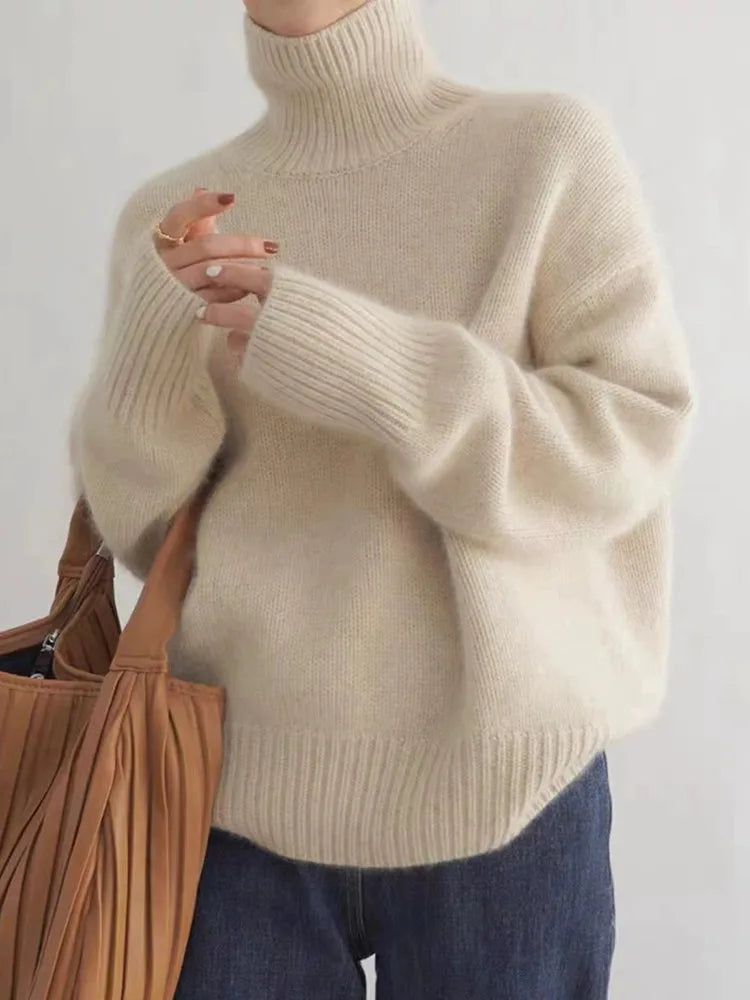 Lena | Knitted Turtleneck Sweater