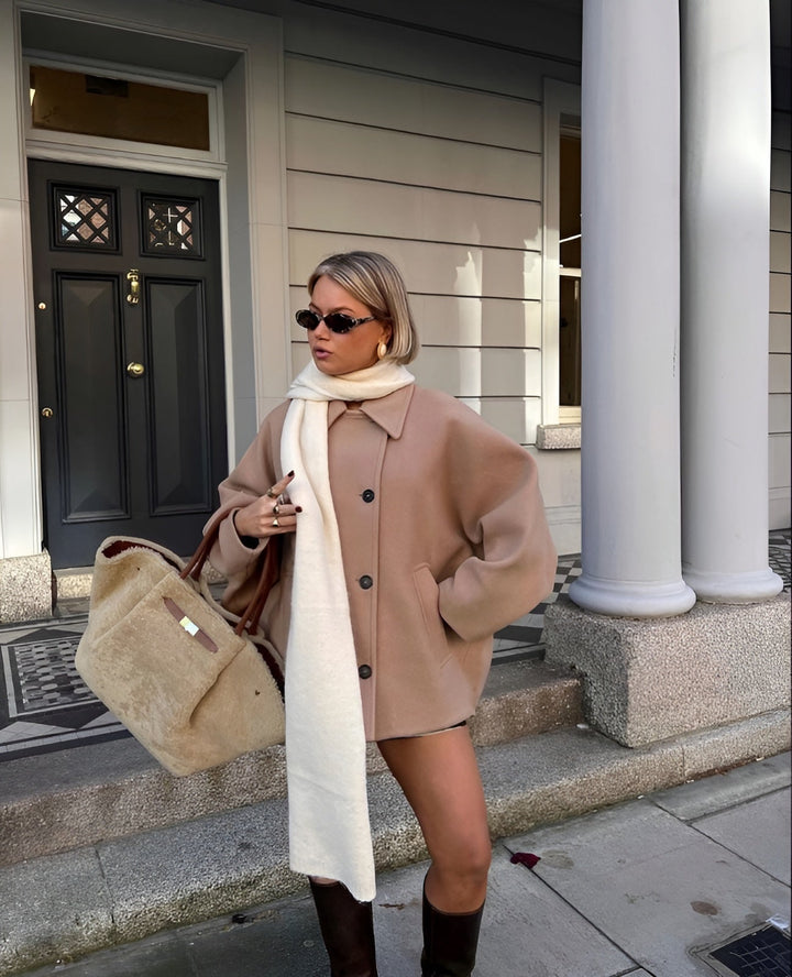 Tia | Trendy oversized coat