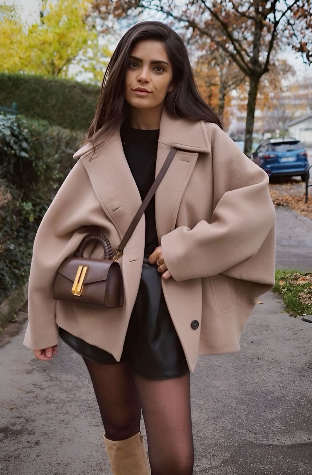 Tia | Trendy oversized coat