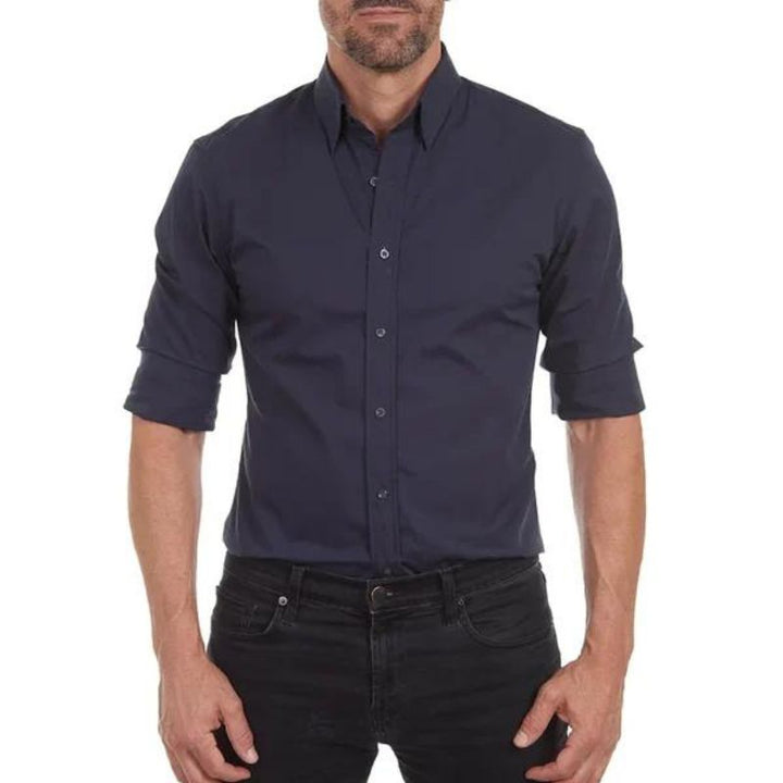 Oscar | Wrinkle free shirt with zipper