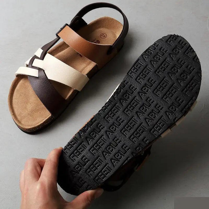 Alba | Orthopedic Leather Sandals