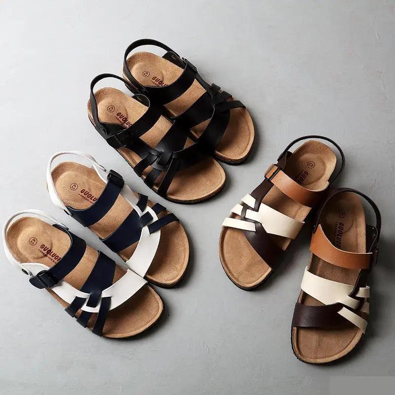 Alba | Orthopedic Leather Sandals