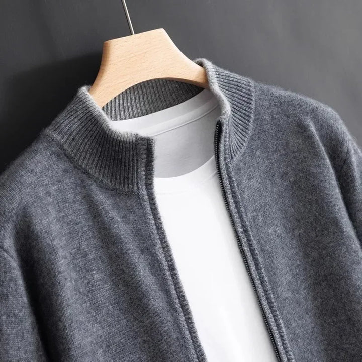 Leon Cashmere Zip Jacket