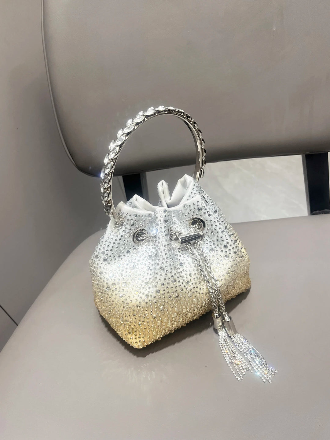 Jade | Ombre Rhinestone Bag