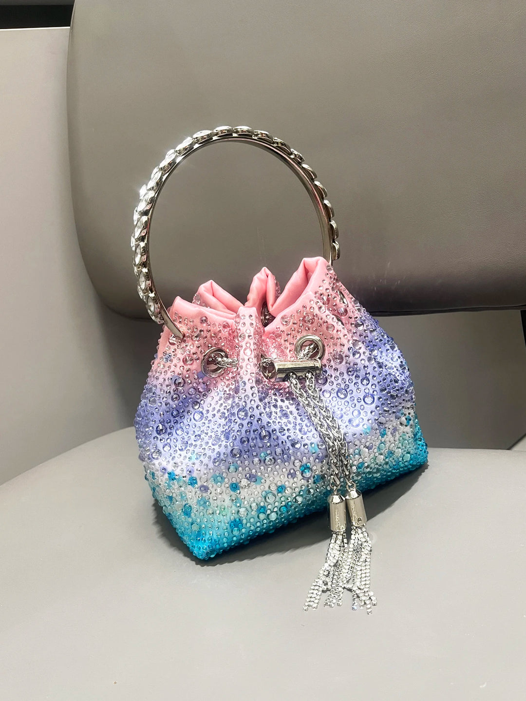 Jade | Ombre Rhinestone Bag