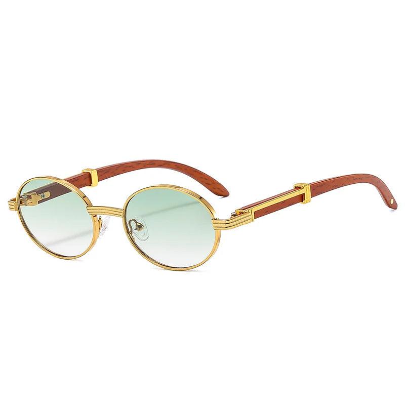 Retro Oval Sunglasses