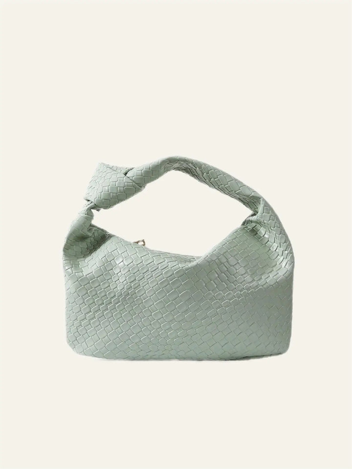 Landon | Woven knot handbag