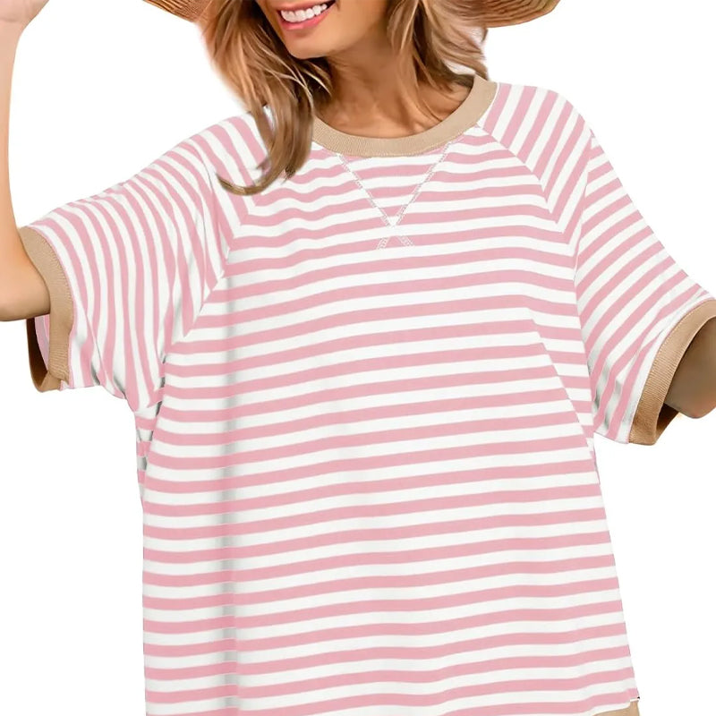 Agnes | Casual Striped T-Shirt