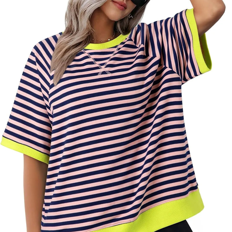 Agnes | Casual Striped T-Shirt